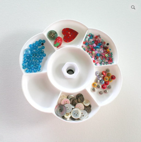 (image for) Daisy Dish For Silver-Grey/Color Workstand